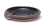 Black and  Stone Spoon Rest