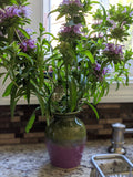 Aqua and Green Vase