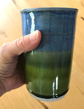 Pair of Yellow and White Tumblers