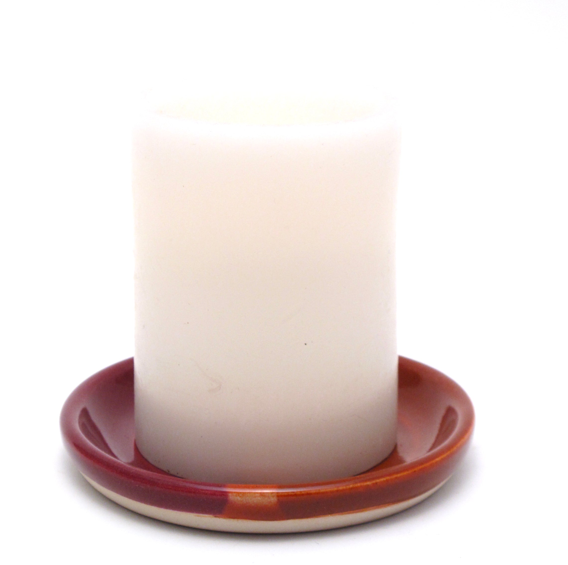 Blue and Green Candle Stand / Soap Dish
