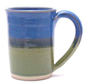 Blue and Green Large Mug