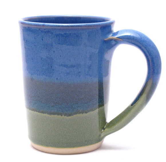 Blue and Green Large Mug