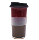 Raspberry and Stone Travel Mug