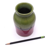 Green and Lilac Vase