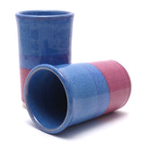Pair of Blue and Lilac Tumblers