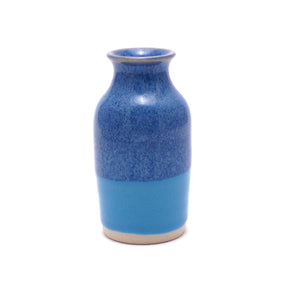 Blue and Aqua Bud Vase