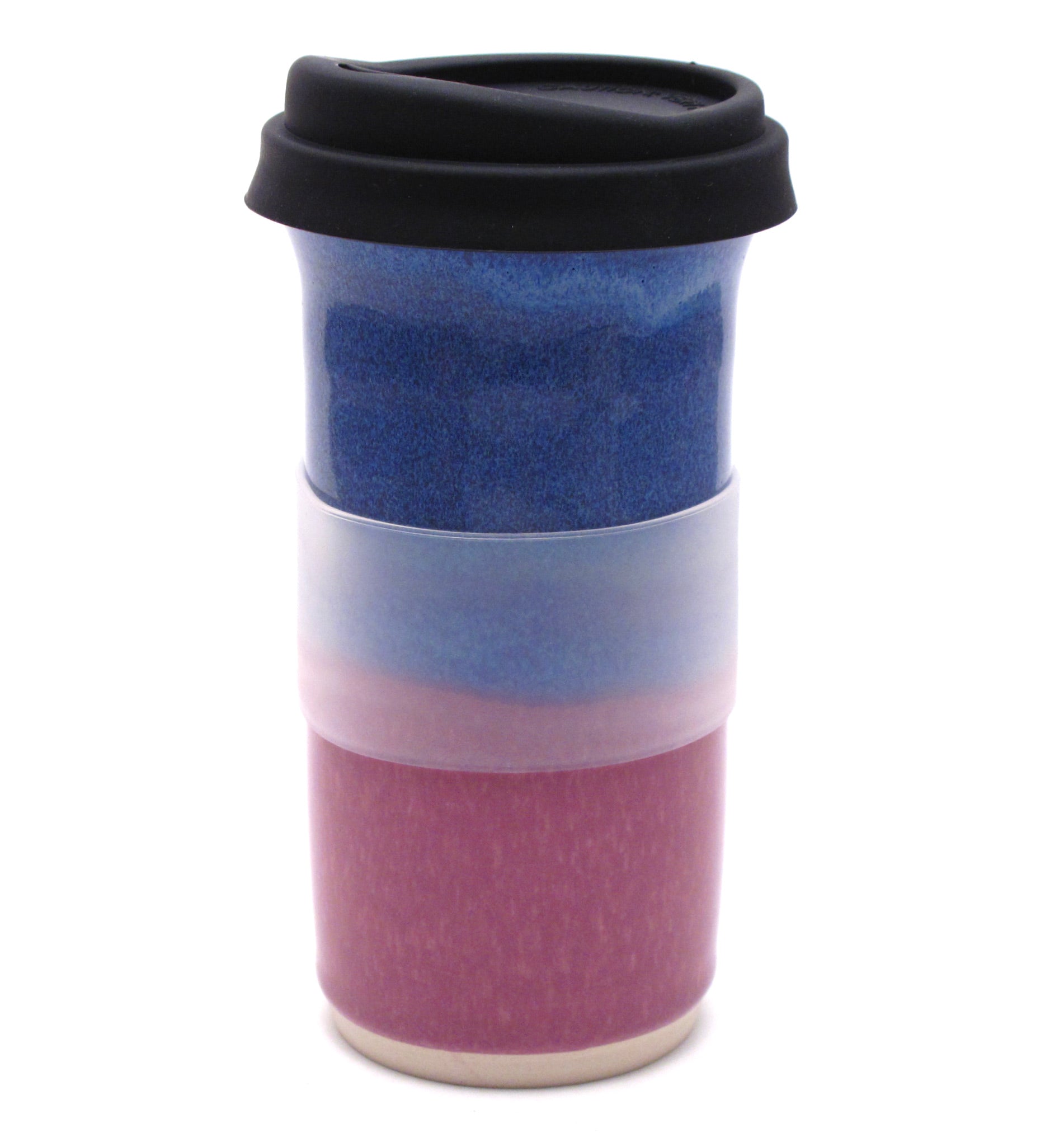 Blue and Lilac Travel Mug