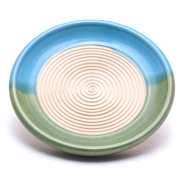 Aqua and Green Garlic Grater