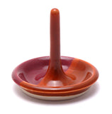 Orange and Raspberry Ring Holder