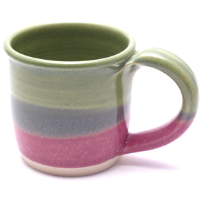 Green and Lilac Mug