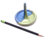 Blue and Green Ring Holder
