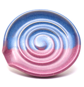 Blue and Lilac Spoon Rest