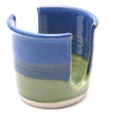 Blue and Green Sponge Holder