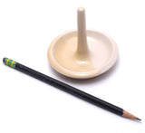 Yellow and White Ring Holder
