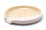 Yellow and White Spoon Rest