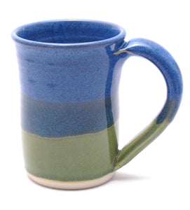Blue and Green Large Mug