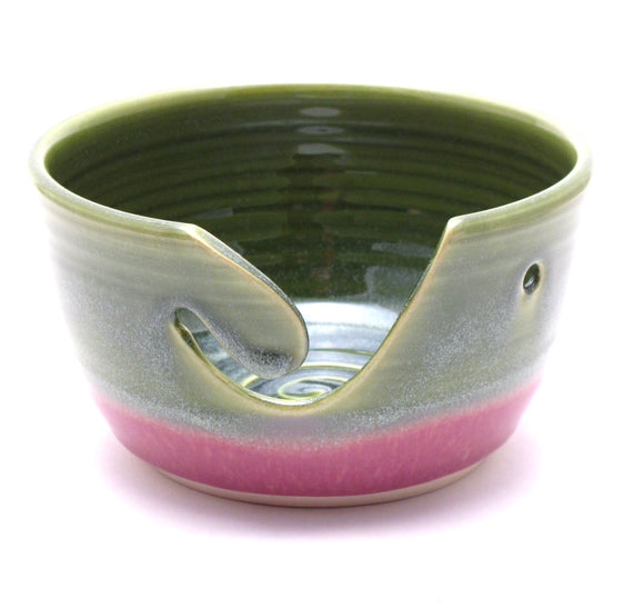 Blue and Lilac Yarn Bowl