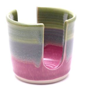 Green and LIlac Sponge Holder