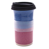 Blue and Lilac Travel Mug