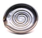 Black and  Stone Spoon Rest