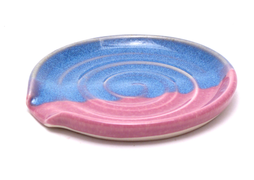 Blue and Lilac Spoon Rest