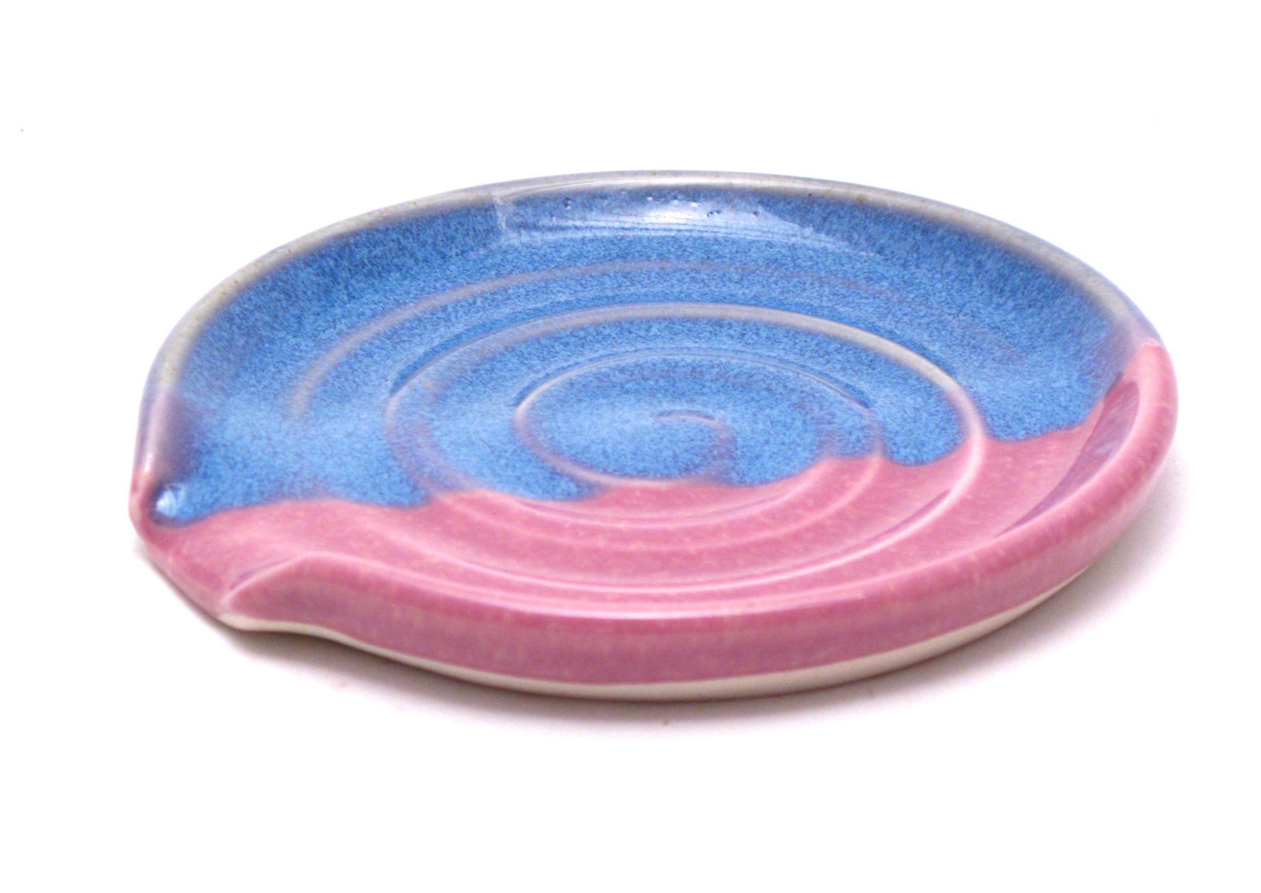 Blue and Lilac Spoon Rest