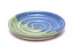 Blue and Green Candle Stand / Soap Dish