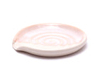 Pink and White Spoon Rest