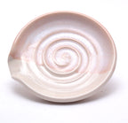 Pink and White Spoon Rest