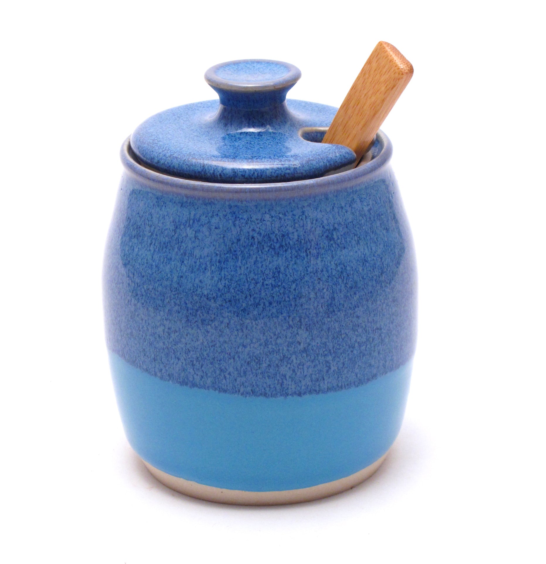 Blue and Aqua Sugar Bowl