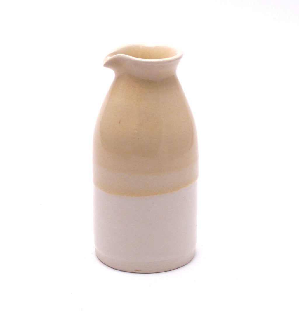 Yellow and White Creamer
