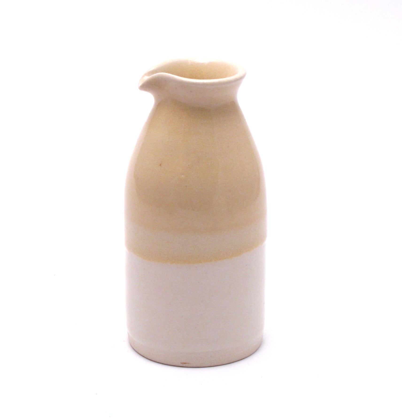 Yellow and White Creamer