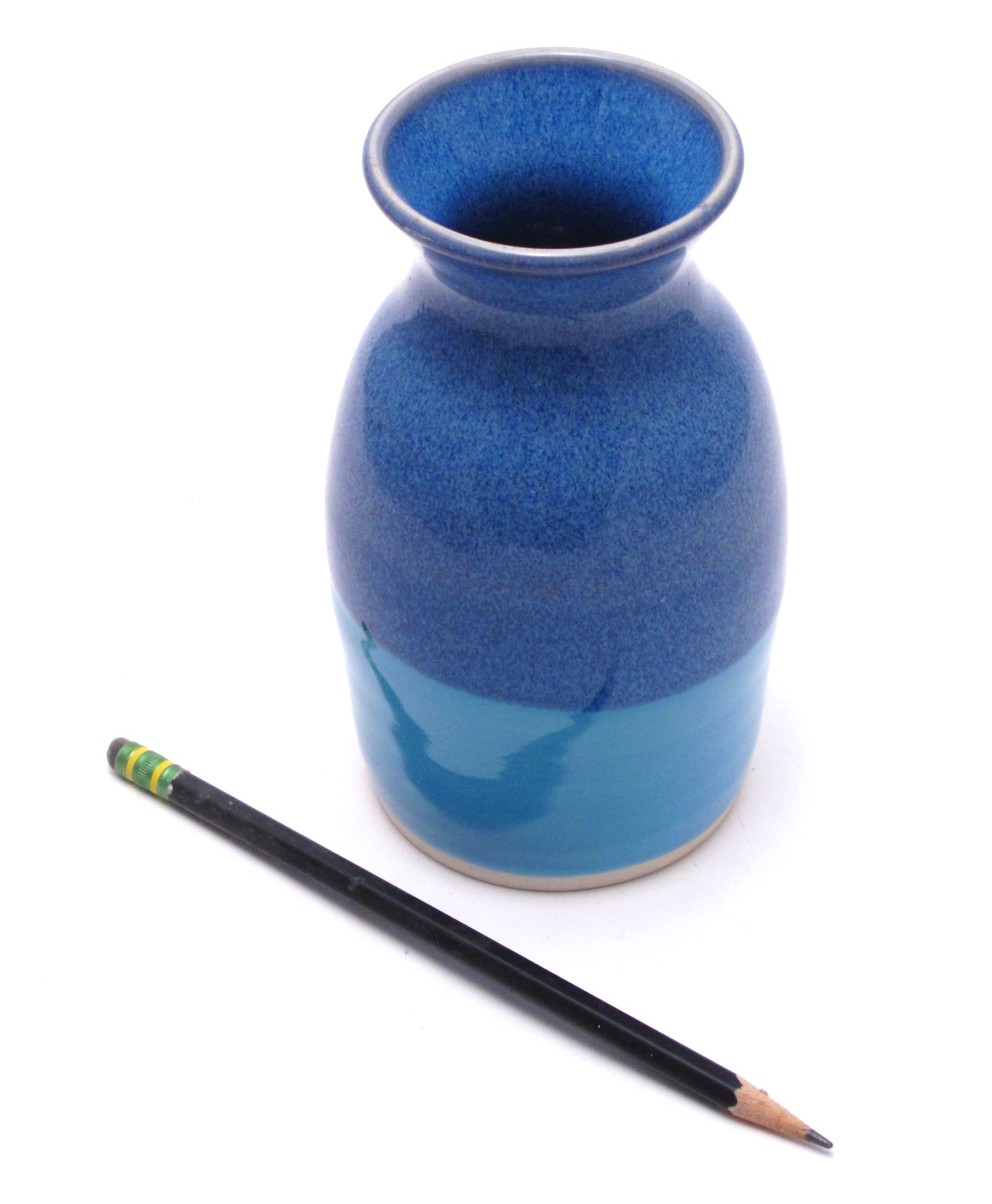 Blue and Aqua Vase