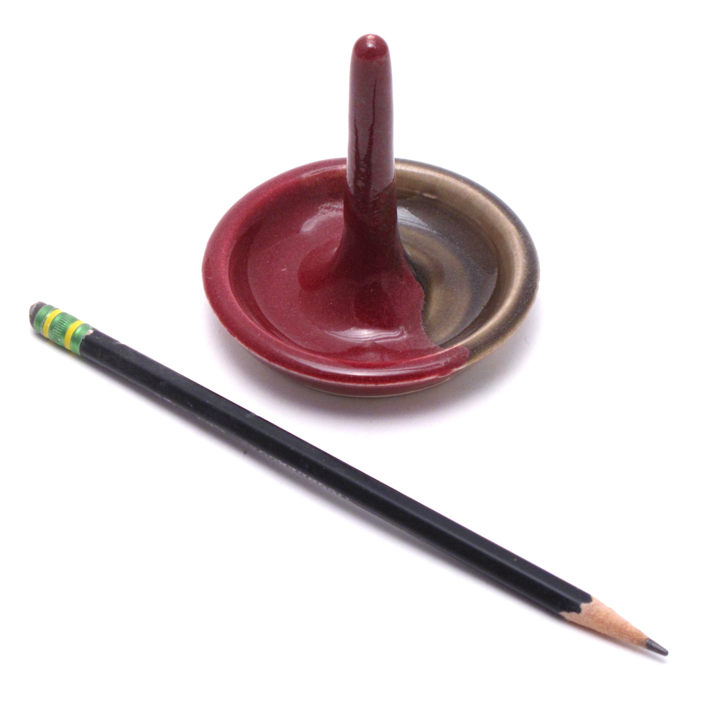 Orange and Raspberry Ring Holder