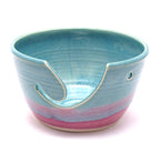 Teal and Lilac Yarn Bowl