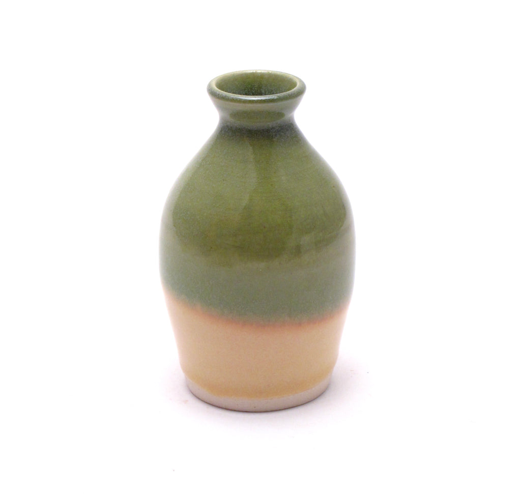 Green and Yellow Bud Vase