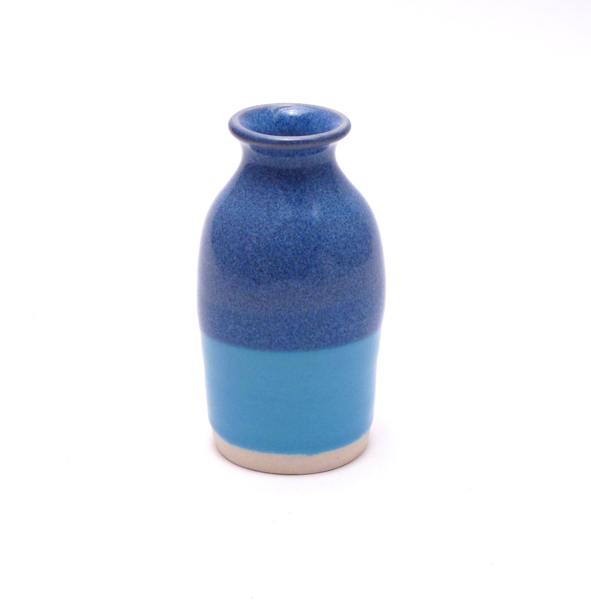 Blue and Aqua Bud Vase