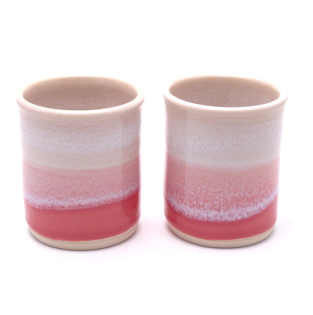 Pair of Pink and Rose Cups