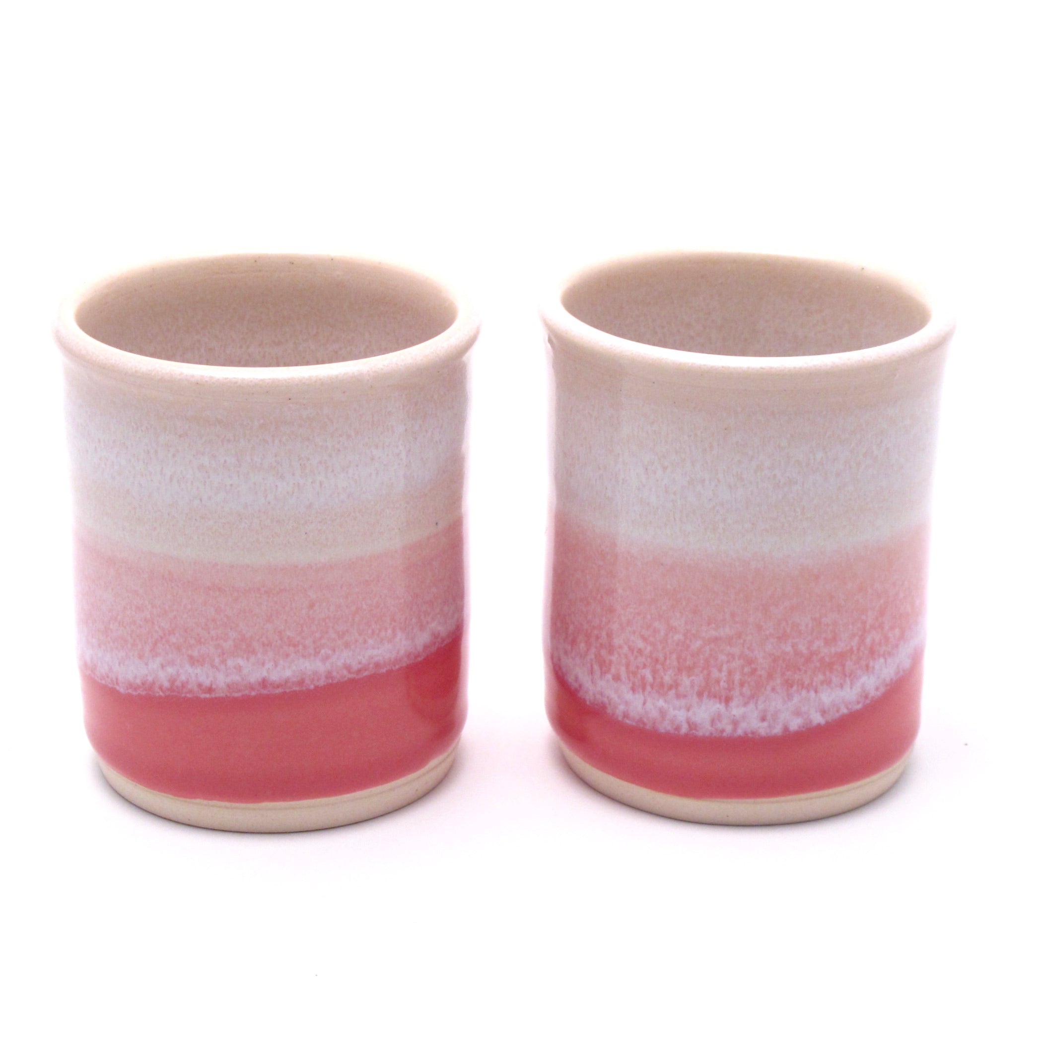 Pair of Pink and Rose Cups