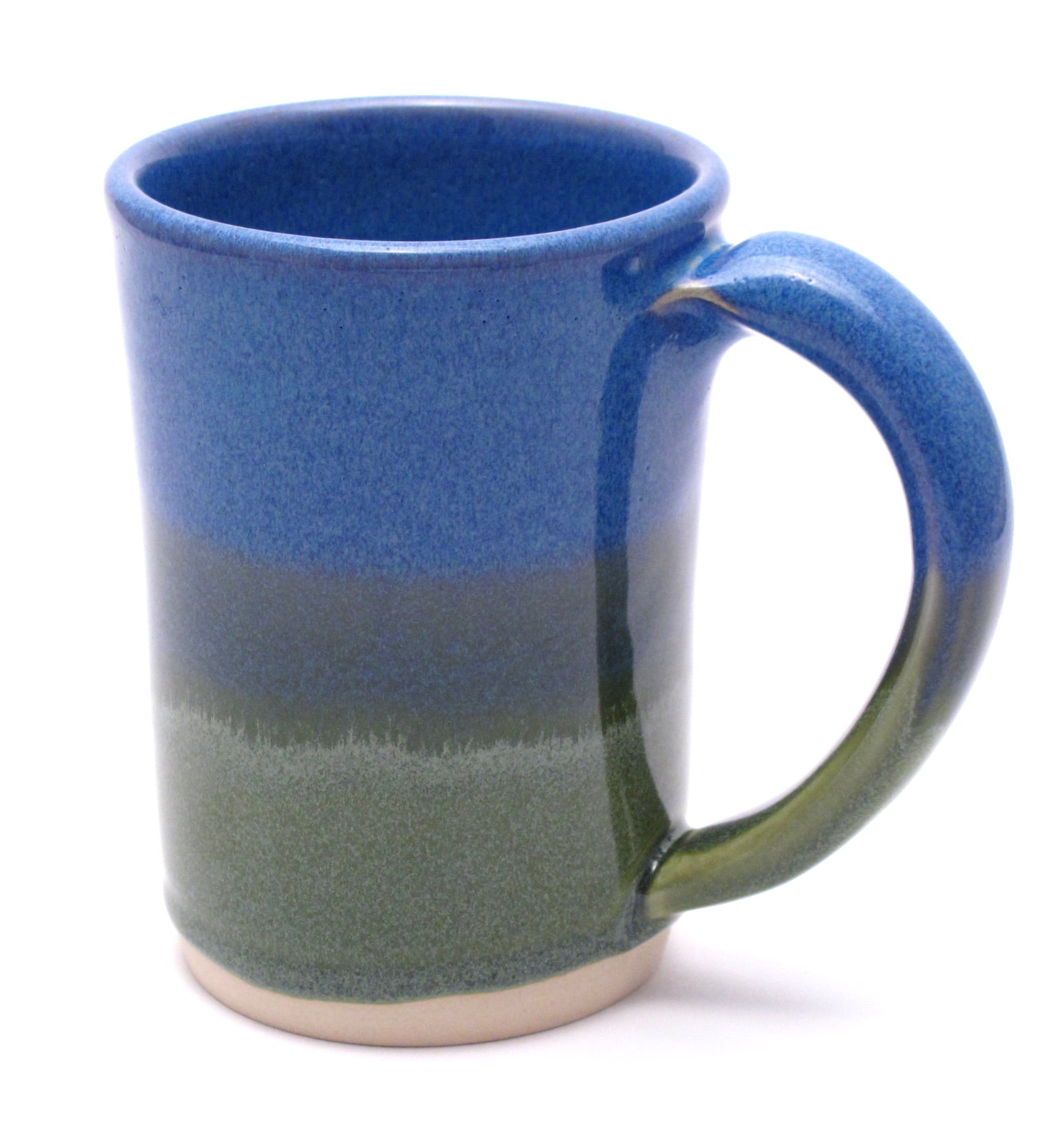 Blue and Green Large Mug