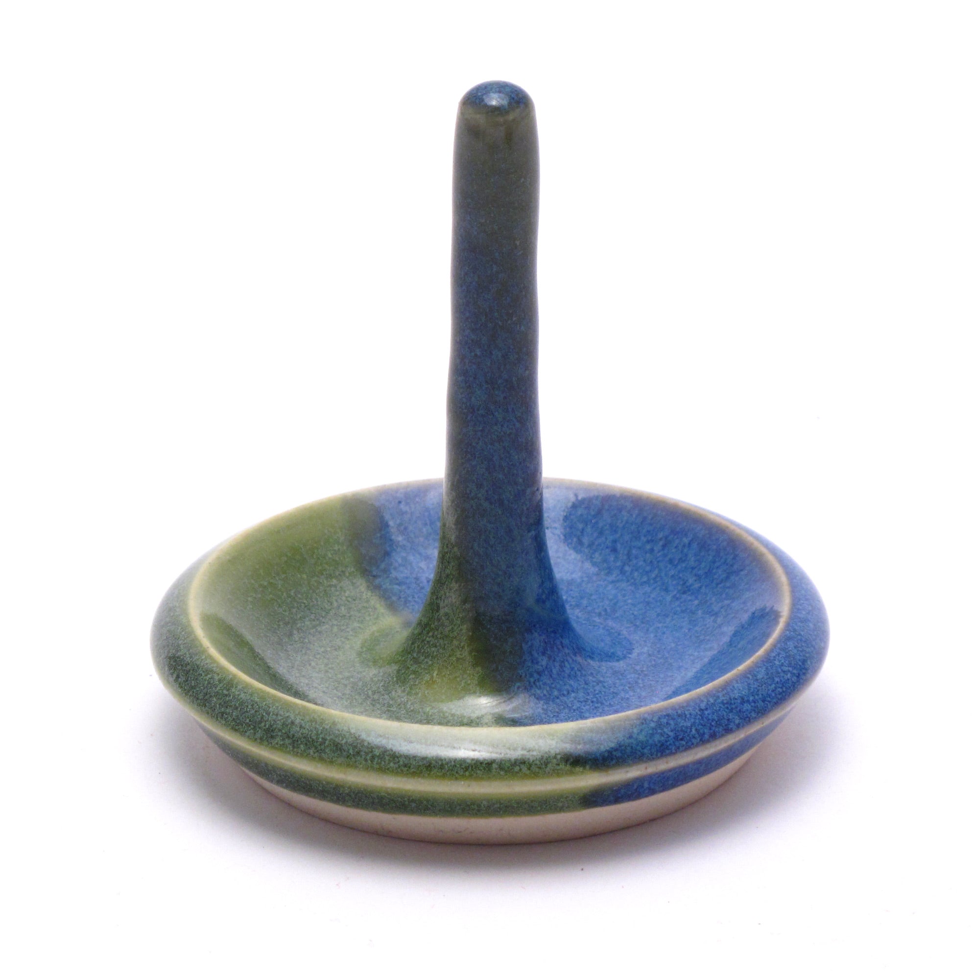 Blue and Green Ring Holder