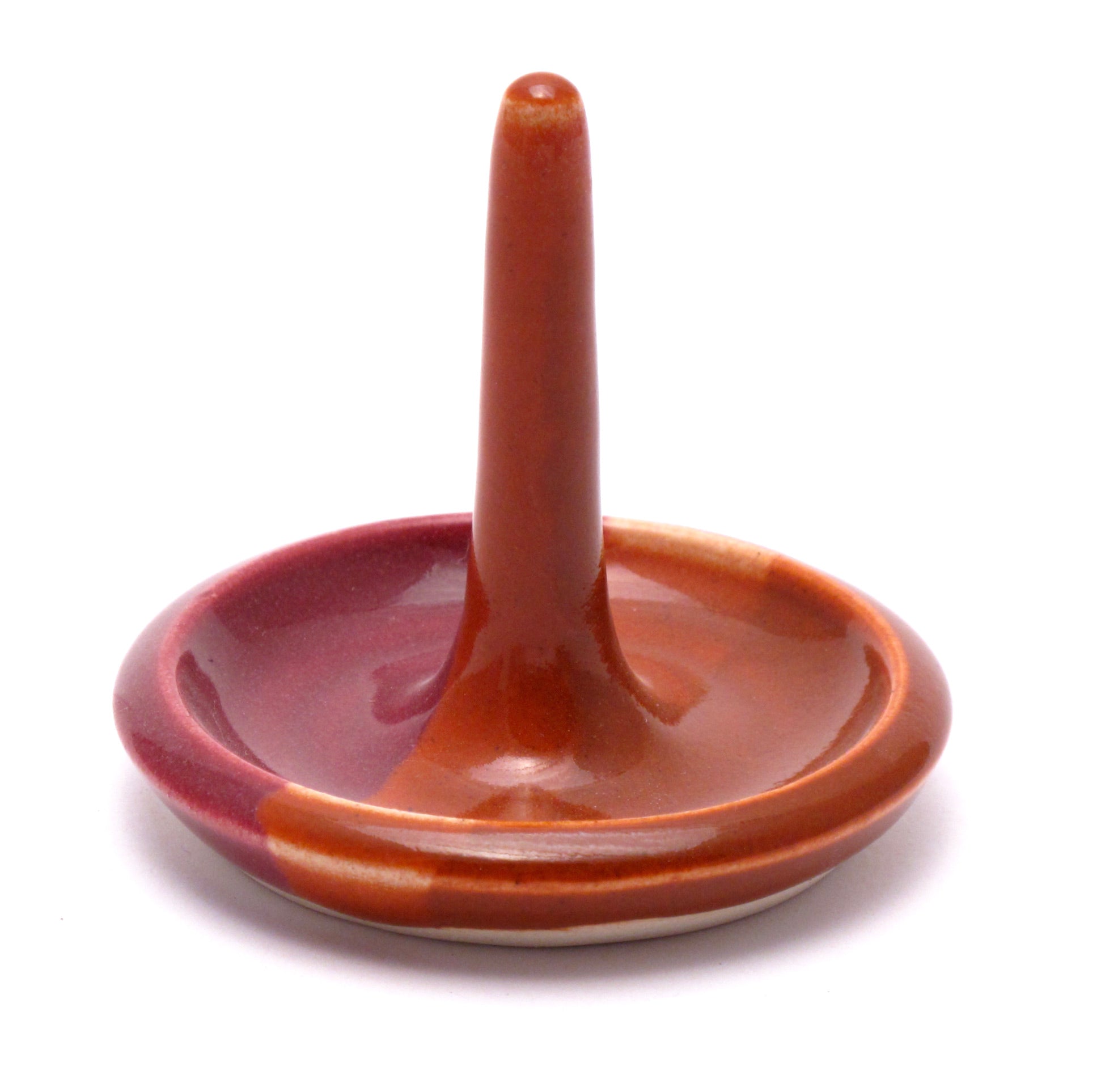 Orange and Raspberry Ring Holder