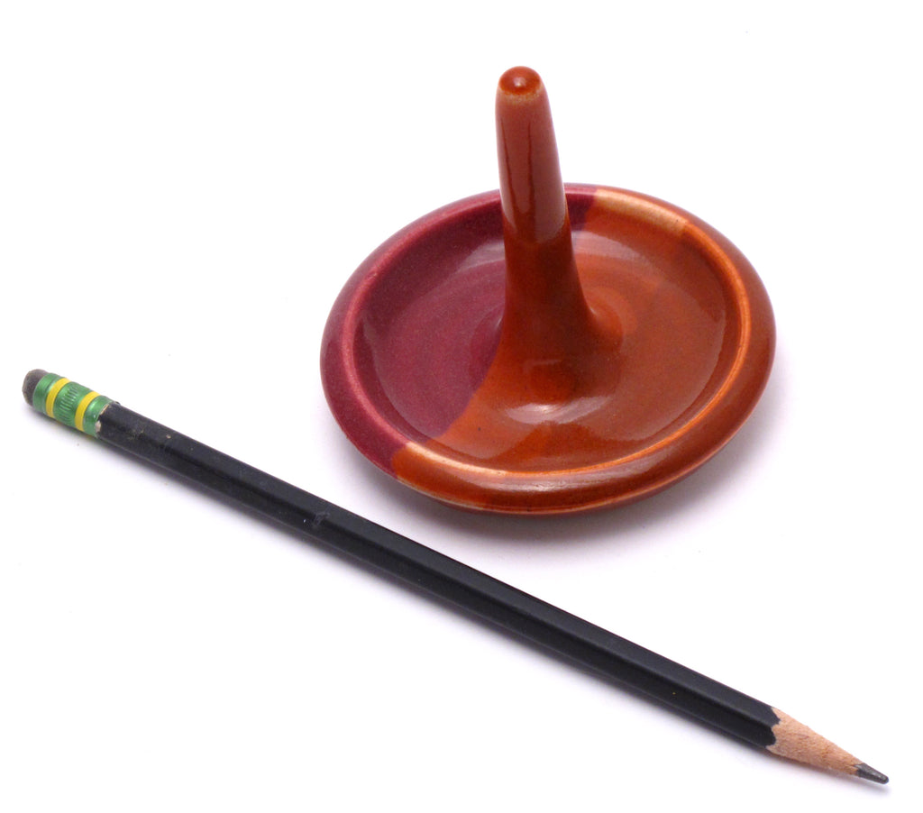 Orange and Raspberry Ring Holder