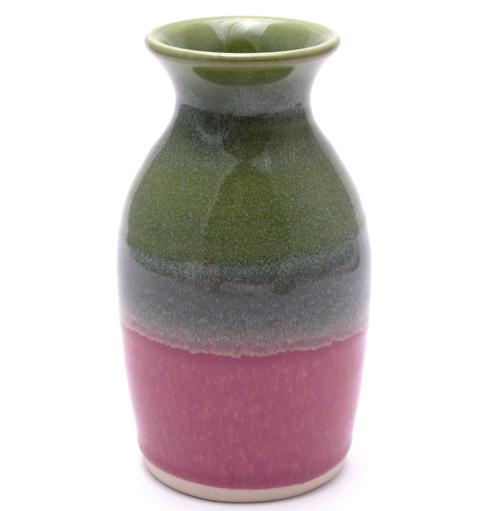 Green and Lilac Vase