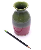 Green and Lilac Vase