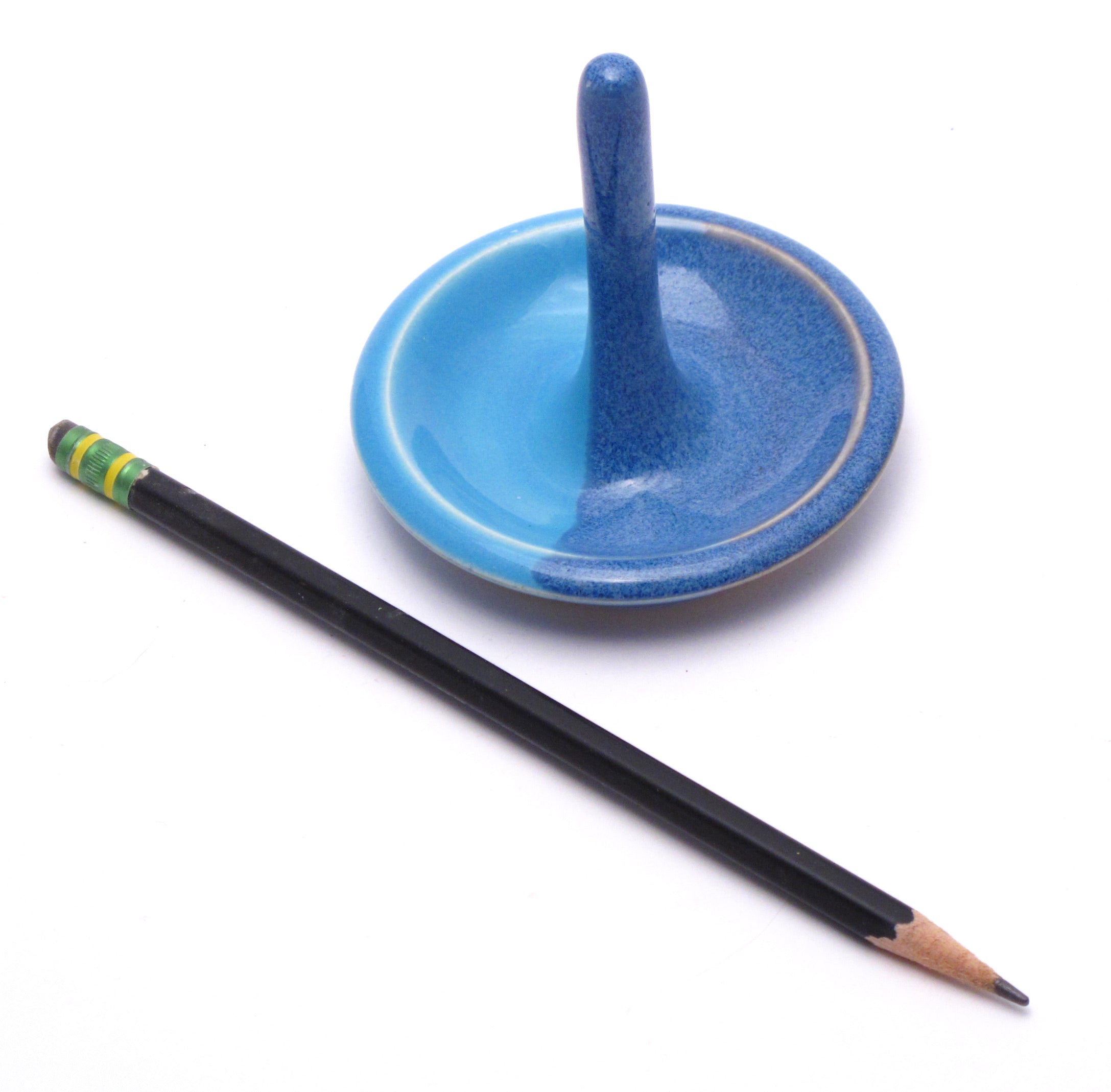 Blue and Aqua Ring Holder