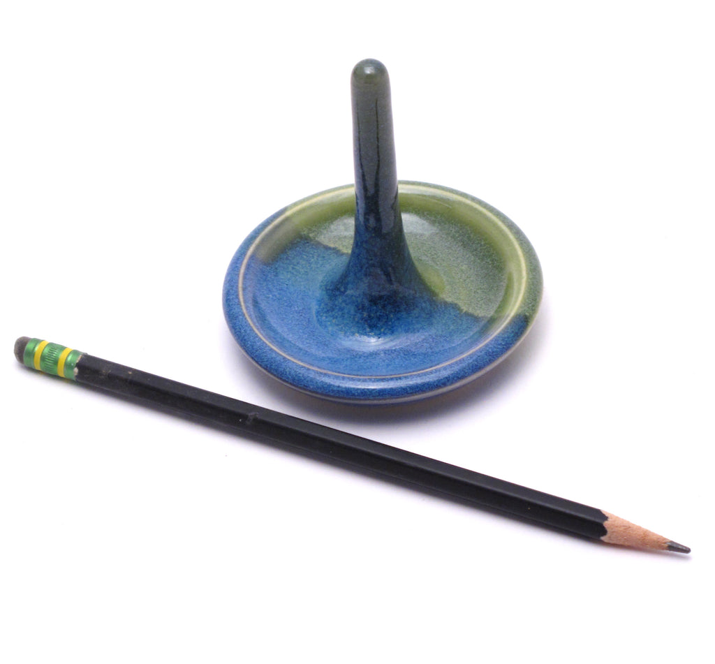 Blue and Green Ring Holder