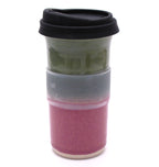Green and Lilac Travel Mug