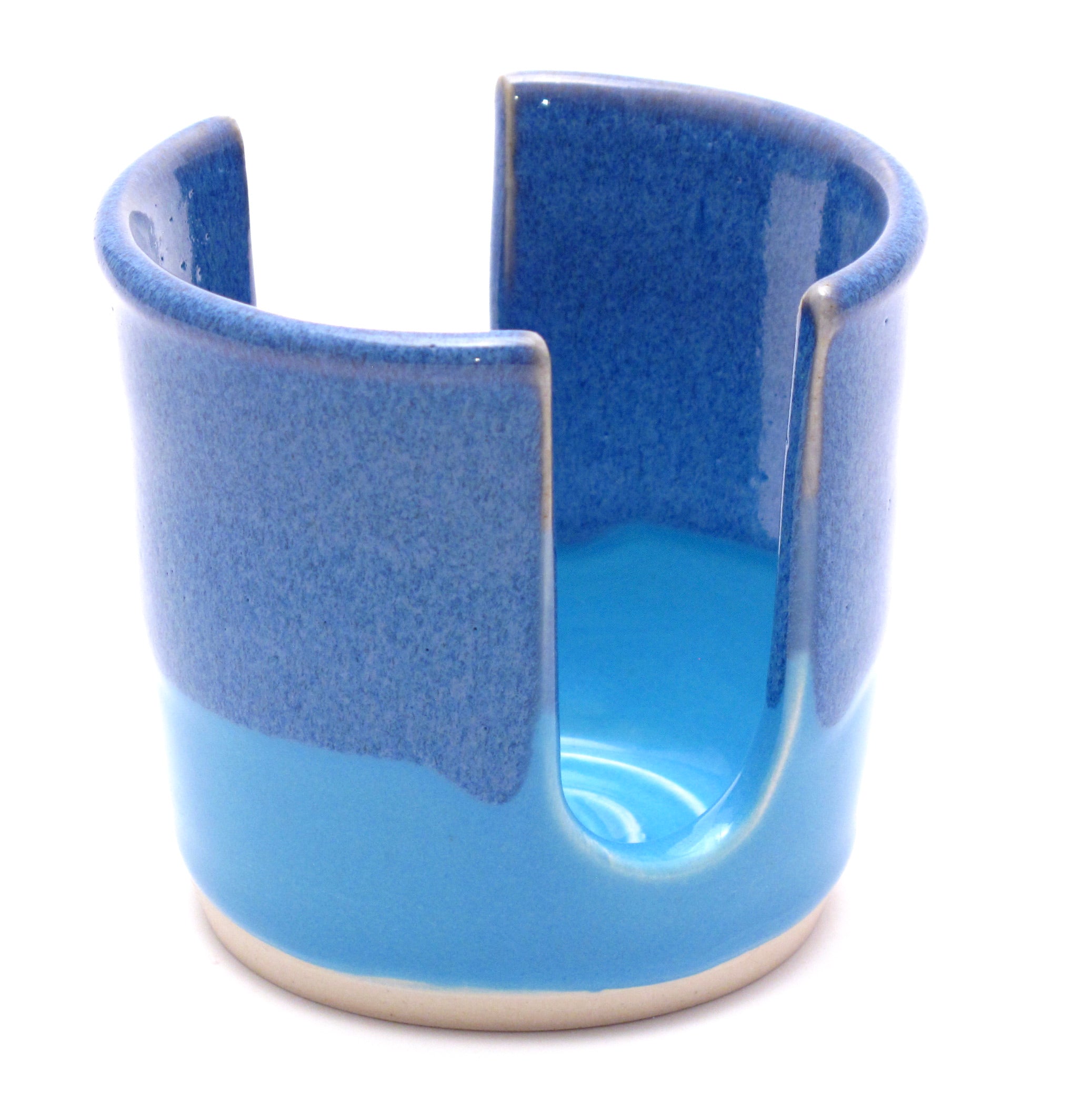 Blue and Aqua Sponge Holder