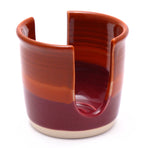 Orange and Raspberry Sponge Holder